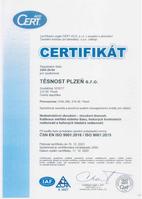 ČSN EN ISO 9001-2016 ISO 9001 2015 platnost: 11.12.2020 do 10.12.2023